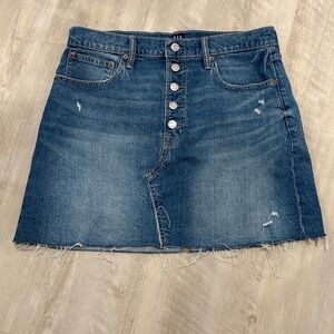 GAP Blue Denim Mini Skirt